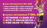 Enam Tim Elit Bola Voli  Kota Kupang Adu Kekuatan Di SMSI Cup Hari Ini