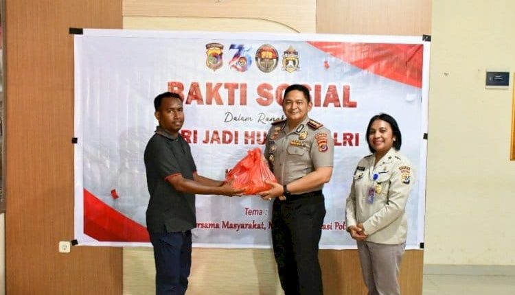 Bidhumas Polda NTT Gelar Kegiatan Bakti Sosial