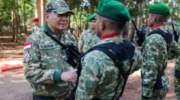 Prajurit Yonif Teritorial Meo Mutis Di NTT  Harus Mampu Bertempur
