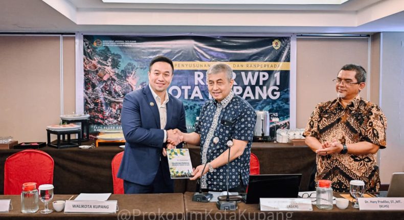 Wali Kota Christian Widodo  Pimpin Pembahasan  RDTR Kota Kupang
